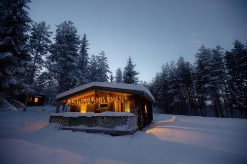 Log Cabin, forrest , sea view, north Sweden.