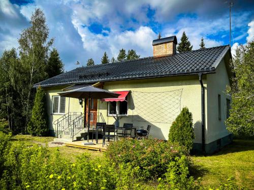 Ferienhaus am Wald im Land der Elche