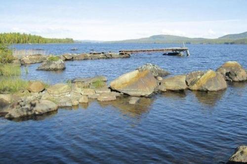 Einfache Holzhütte für das wahre Naturerlebnis am See