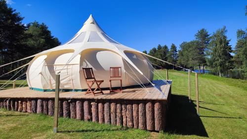 Glamping - Tent , Tält Zelt-Lodge Vindelälven